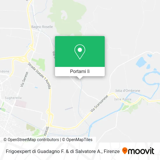 Mappa Frigoexpert di Guadagno F. & di Salvatore A.