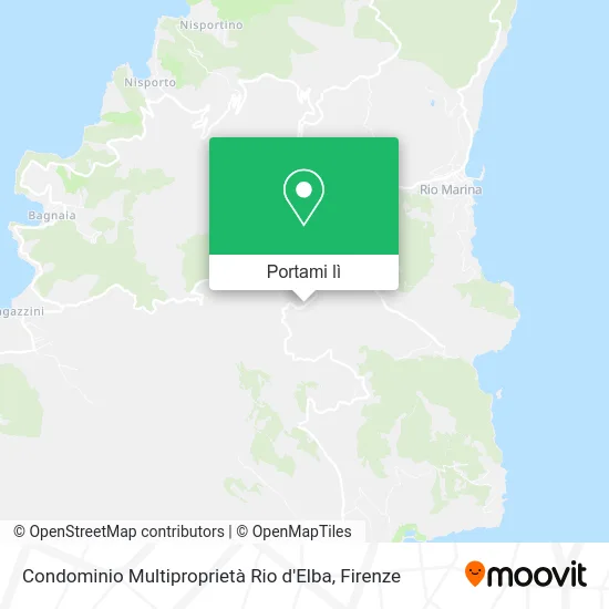 Mappa Condominio Multiproprietà Rio d'Elba