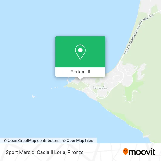 Mappa Sport Mare di Cacialli Loria