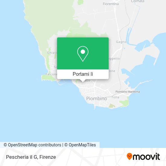 Mappa Pescheria il G