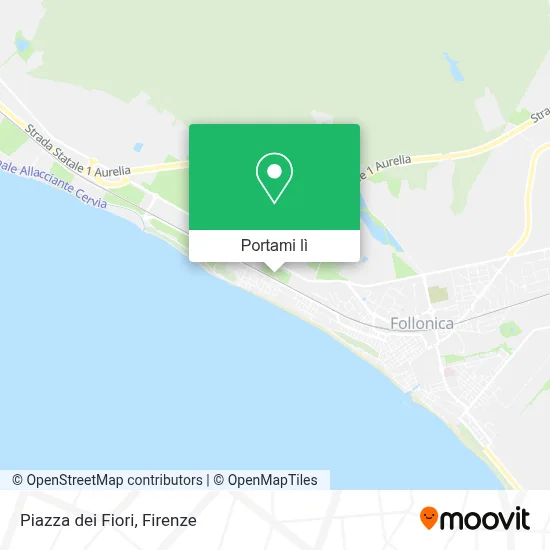 Mappa Piazza dei Fiori