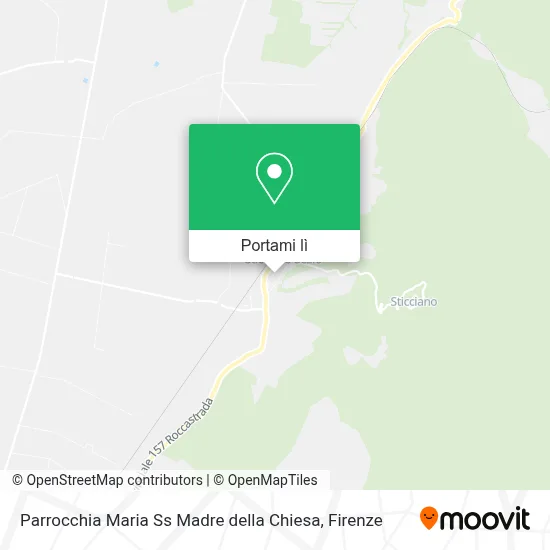 Mappa Parrocchia Maria Ss Madre della Chiesa