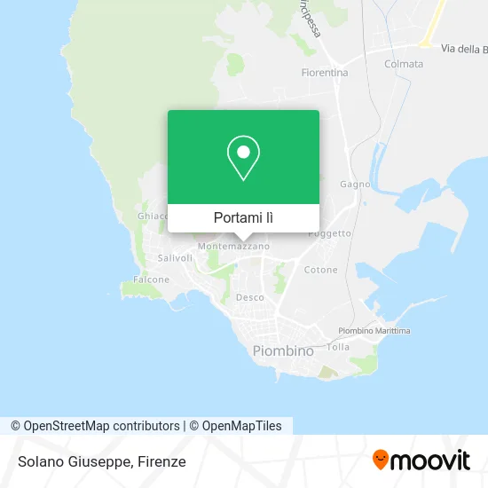 Mappa Solano Giuseppe