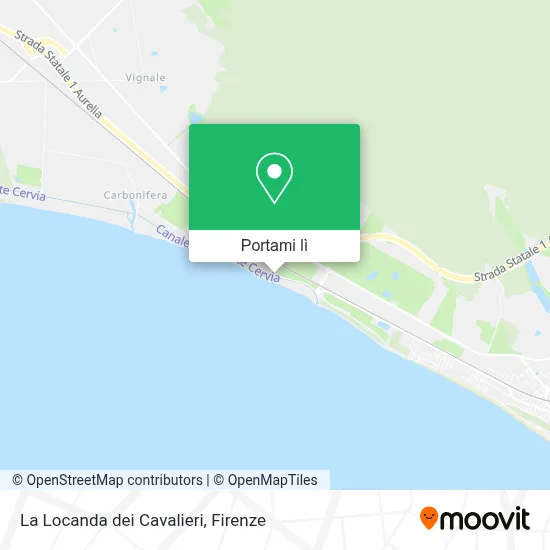 Mappa La Locanda dei Cavalieri