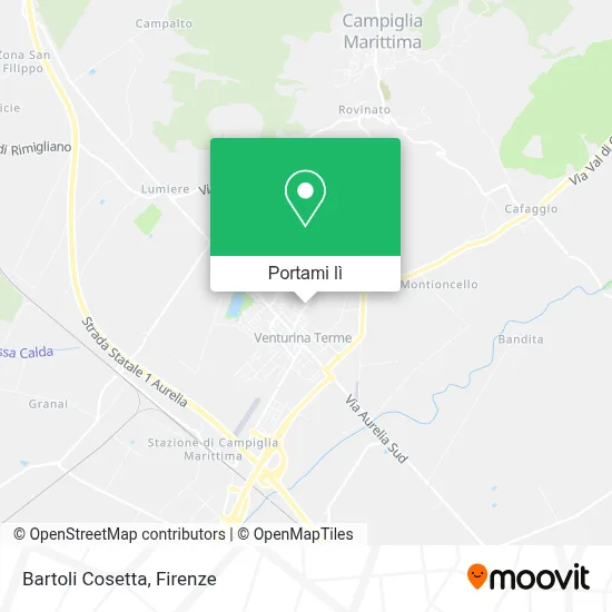 Mappa Bartoli Cosetta