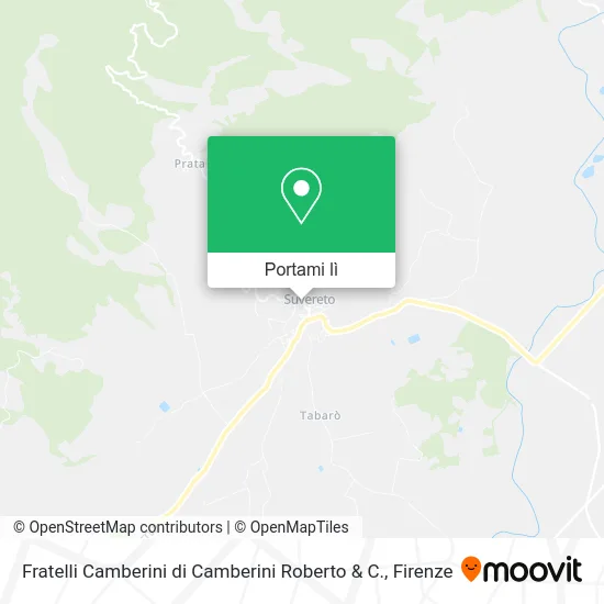 Mappa Fratelli Camberini di Camberini Roberto & C.