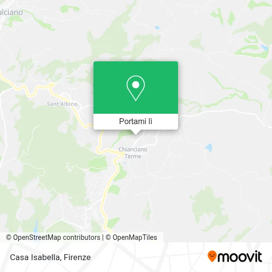 Mappa Casa Isabella