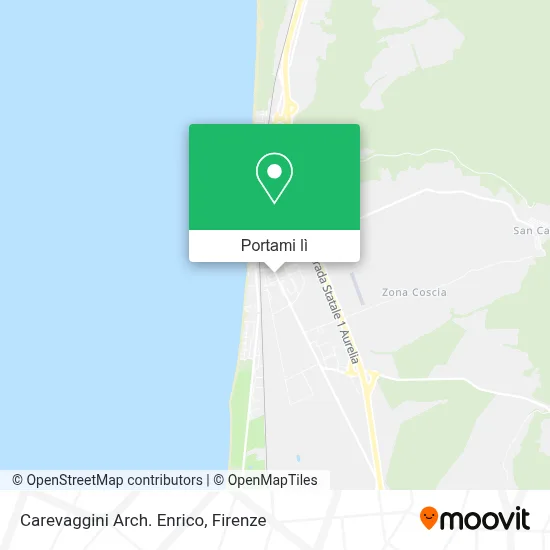 Mappa Carevaggini Arch. Enrico