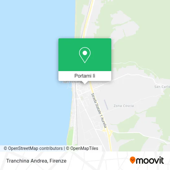Mappa Tranchina Andrea