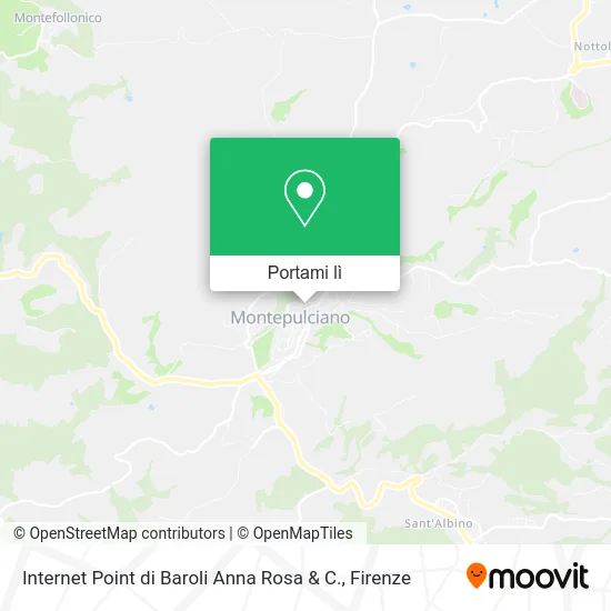 Mappa Internet Point di Baroli Anna Rosa & C.
