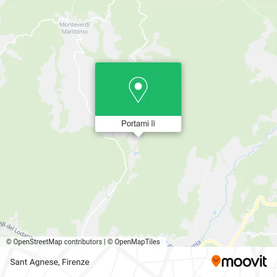 Mappa Sant Agnese