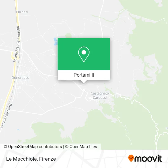 Mappa Le Macchiole
