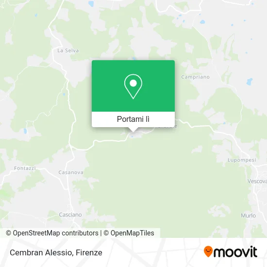 Mappa Cembran Alessio