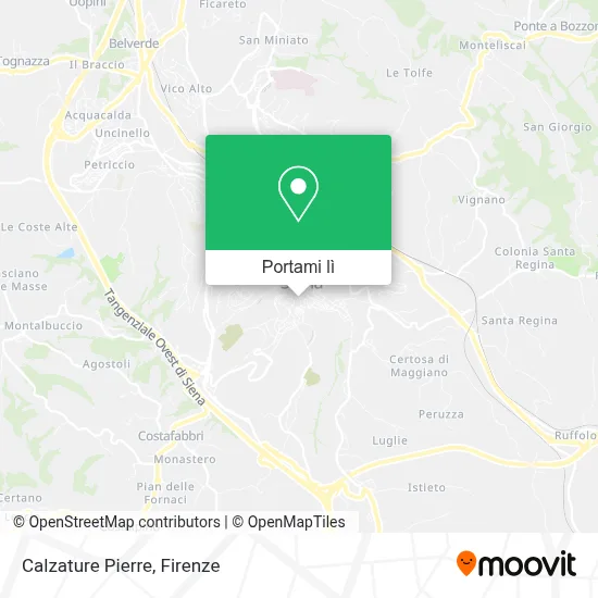Mappa Calzature Pierre