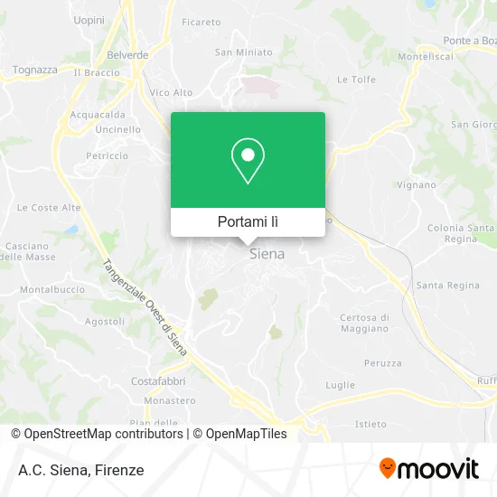 Mappa A.C. Siena