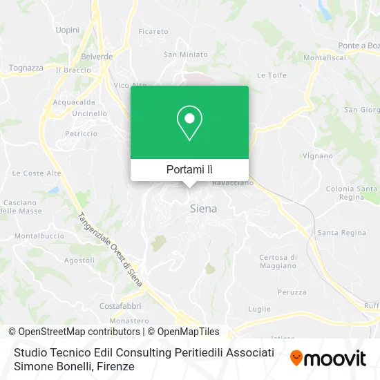 Mappa Studio Tecnico Edil Consulting Peritiedili Associati Simone Bonelli