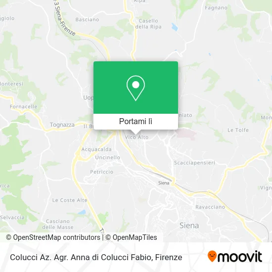 Mappa Colucci Az. Agr. Anna di Colucci Fabio