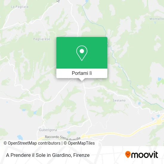 Mappa A Prendere il Sole in Giardino