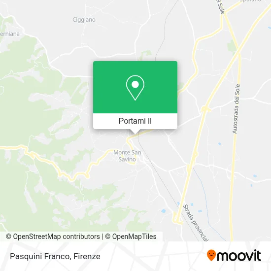 Mappa Pasquini Franco
