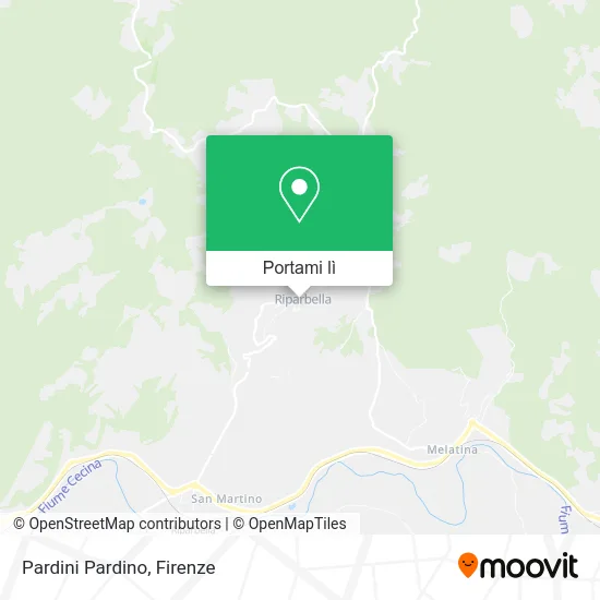 Mappa Pardini Pardino
