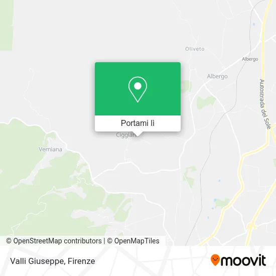 Mappa Valli Giuseppe