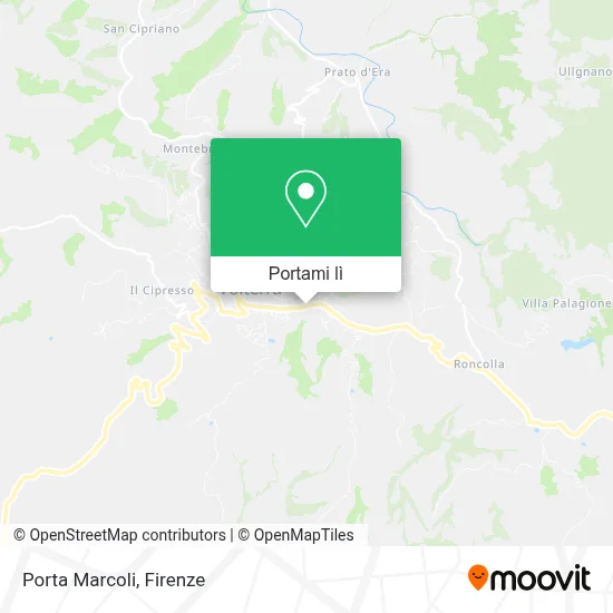 Mappa Porta Marcoli