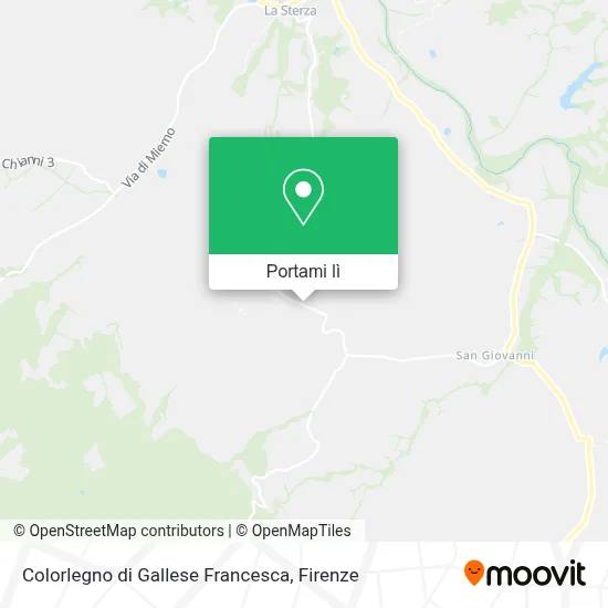 Mappa Colorlegno di Gallese Francesca