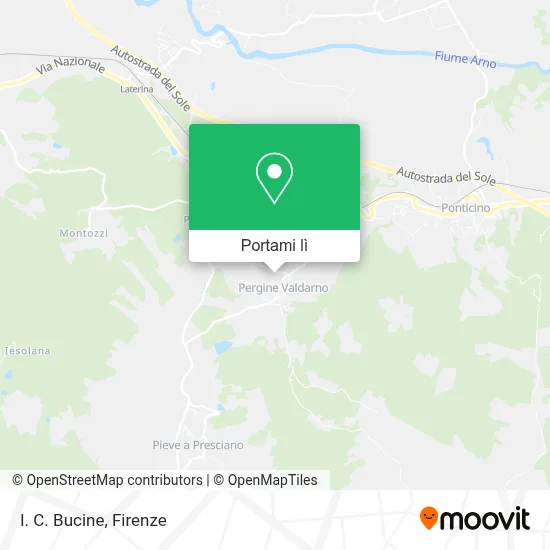 Mappa I. C. Bucine