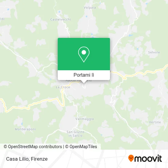 Mappa Casa Lilio