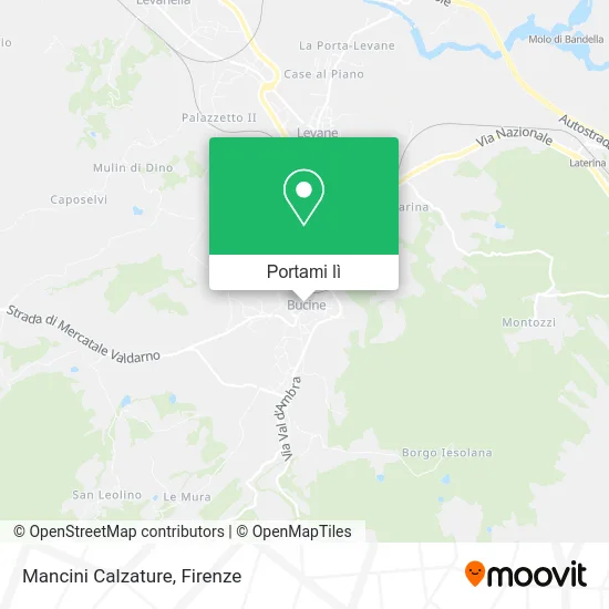 Mappa Mancini Calzature