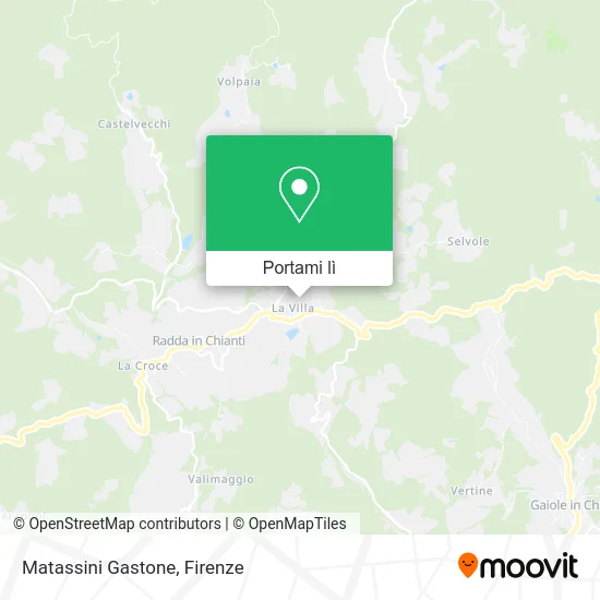 Mappa Matassini Gastone