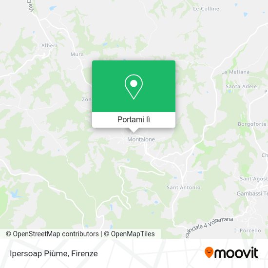 Mappa Ipersoap Piùme