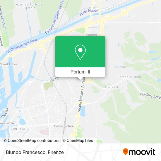 Mappa Blundo Francesco