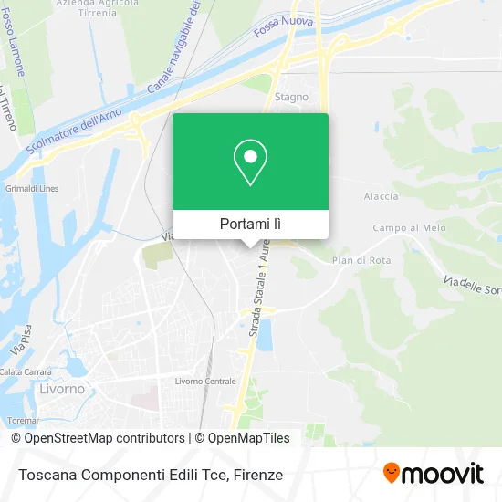 Mappa Toscana Componenti Edili Tce