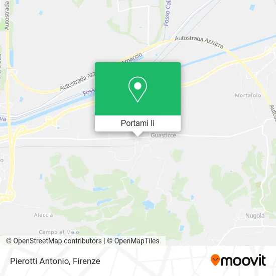 Mappa Pierotti Antonio