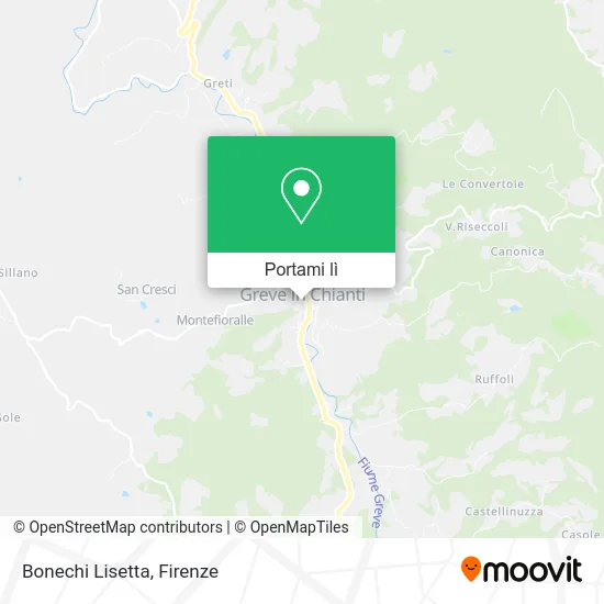 Mappa Bonechi Lisetta