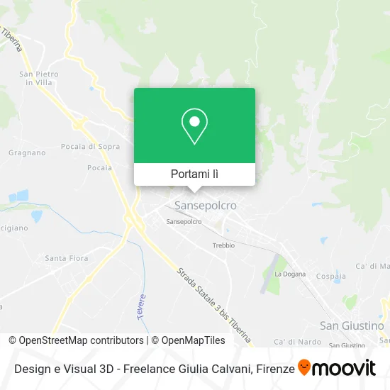 Mappa Design e Visual 3D - Freelance Giulia Calvani