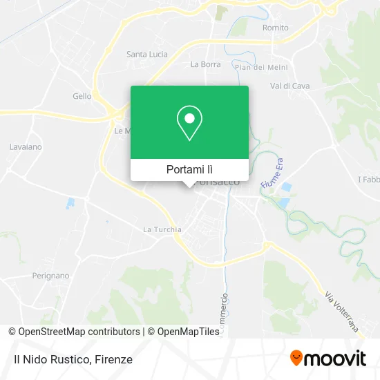 Mappa Il Nido Rustico