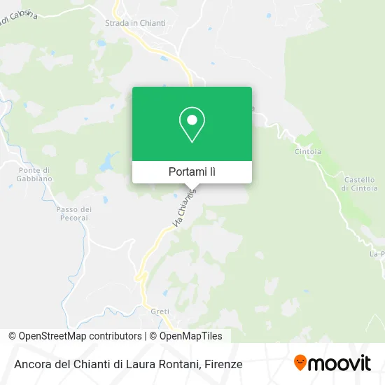 Mappa Ancora del Chianti di Laura Rontani