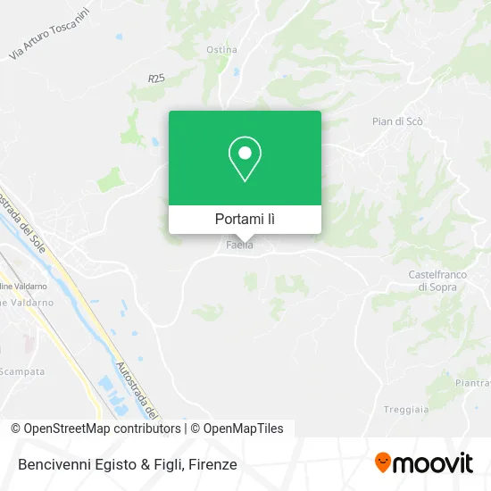 Mappa Bencivenni Egisto & Figli