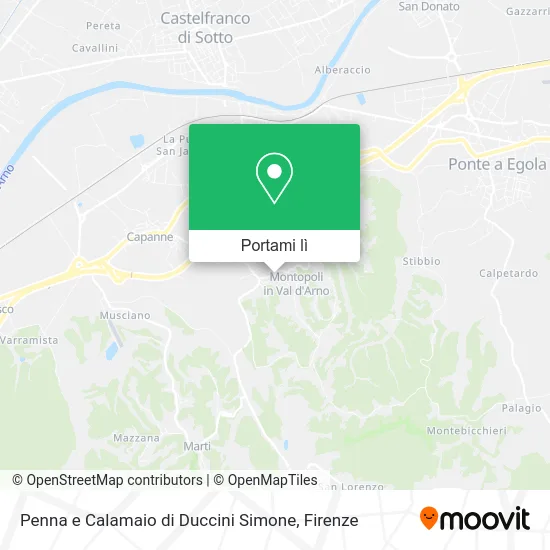 Mappa Penna e Calamaio di Duccini Simone