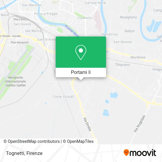 Mappa Tognetti