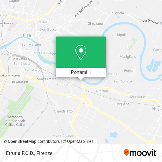 Mappa Etruria F.C.D.