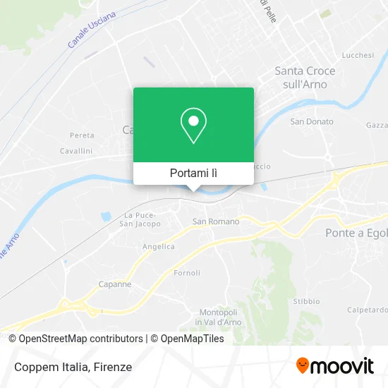 Mappa Coppem Italia