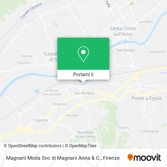 Mappa Magnani Moda Snc di Magnani Anna & C.