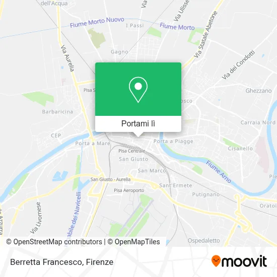 Mappa Berretta Francesco