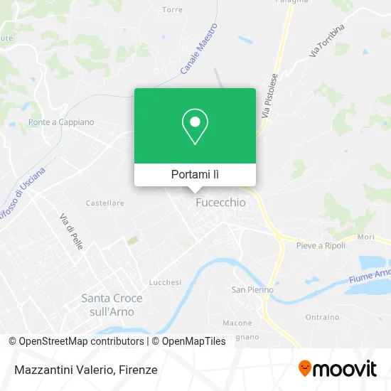 Mappa Mazzantini Valerio