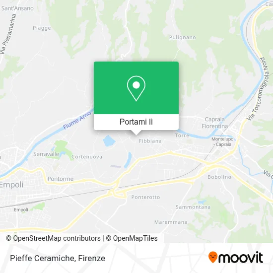 Mappa Pieffe Ceramiche