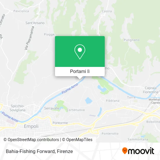 Mappa Bahia-Fishing Forward