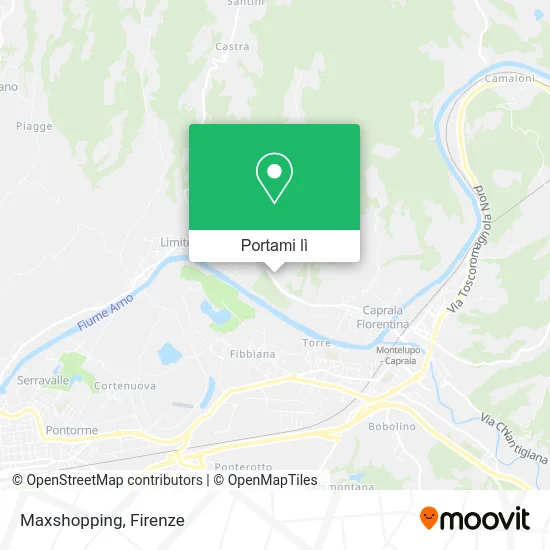 Mappa Maxshopping